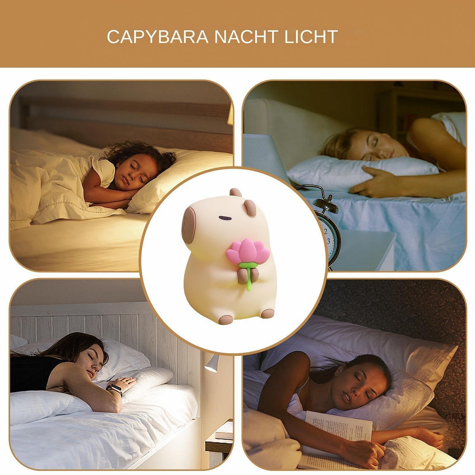 Лампа Uhngw Cute Capybara Kids Night - Беспроводные ночные освещения, фото №4 Лампа Uhngw Cute Capybara Kids Night - Беспроводные ночные освещения, фото №4