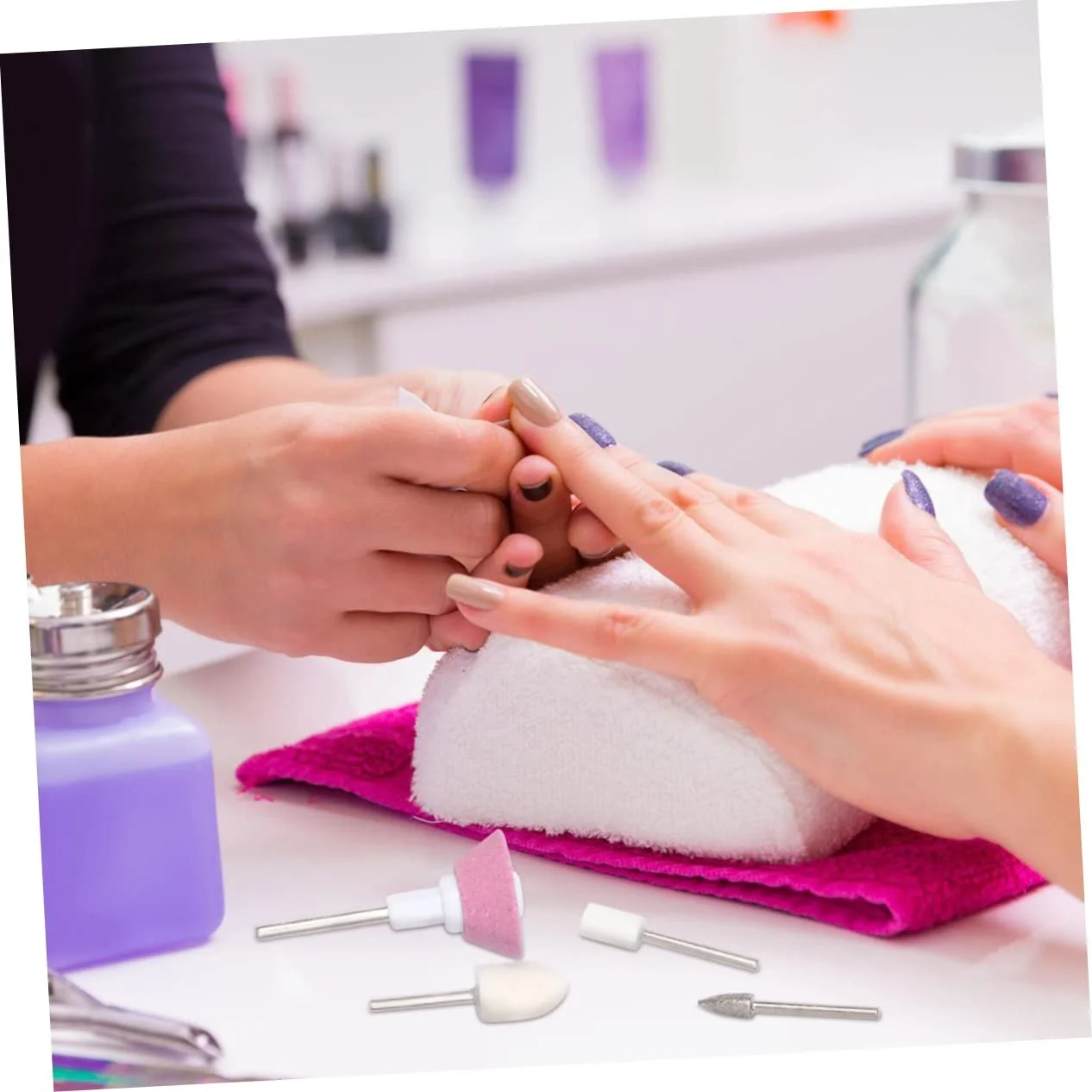 Набір полірувальних головок для нігтів Healvian, 2 коробки, фото №7 Набір полірувальних головок для нігтів Healvian, 2 коробки, фото №7