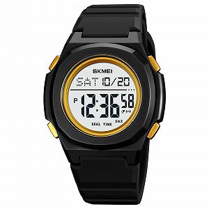 Годинник Skmei 2023 Black-Gold White - Фото 1