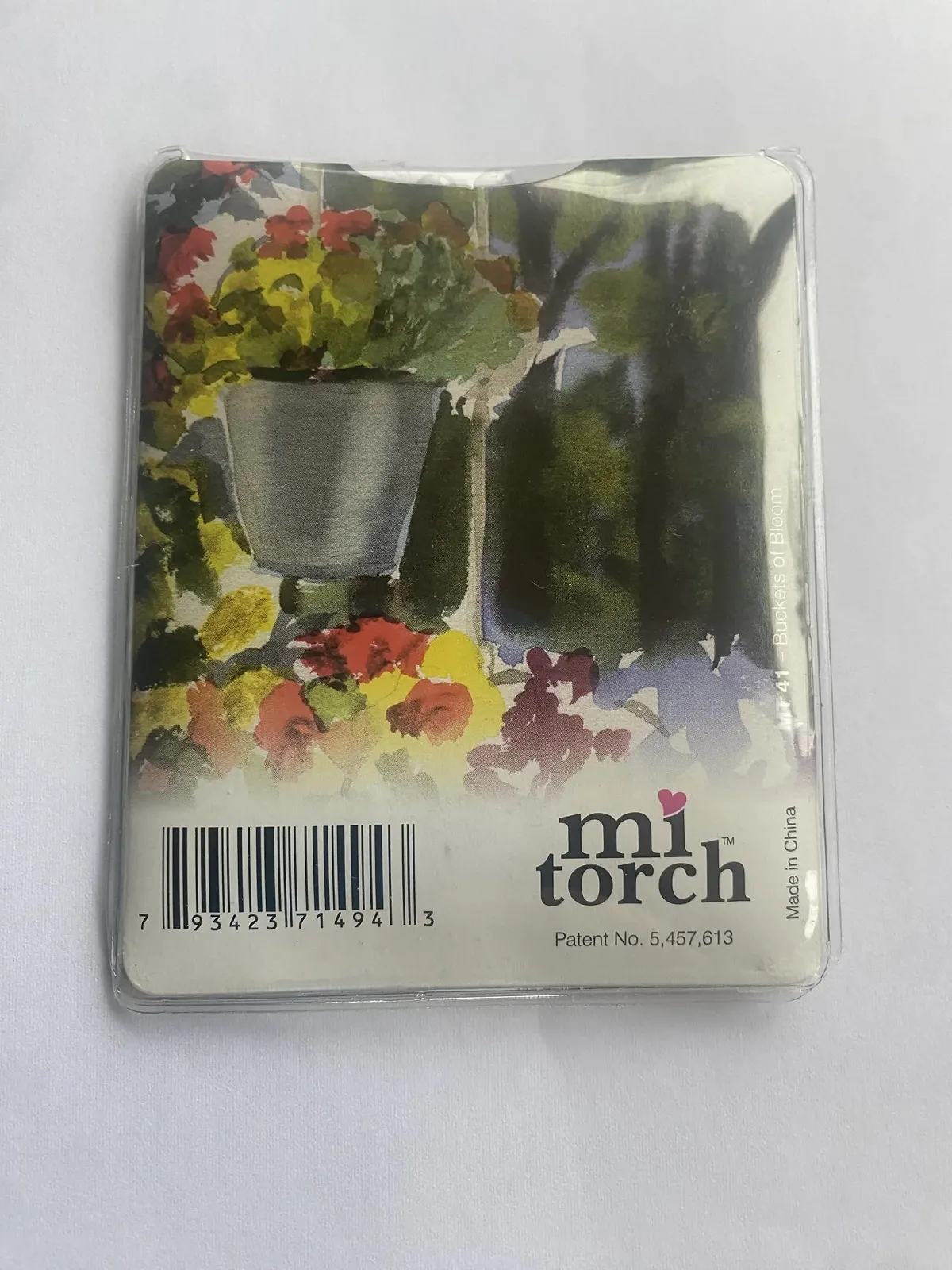 Ліхтарик Chichi Mi Buckets of Bloom кишеньковий з квітковим візерунком MT41, фото №2