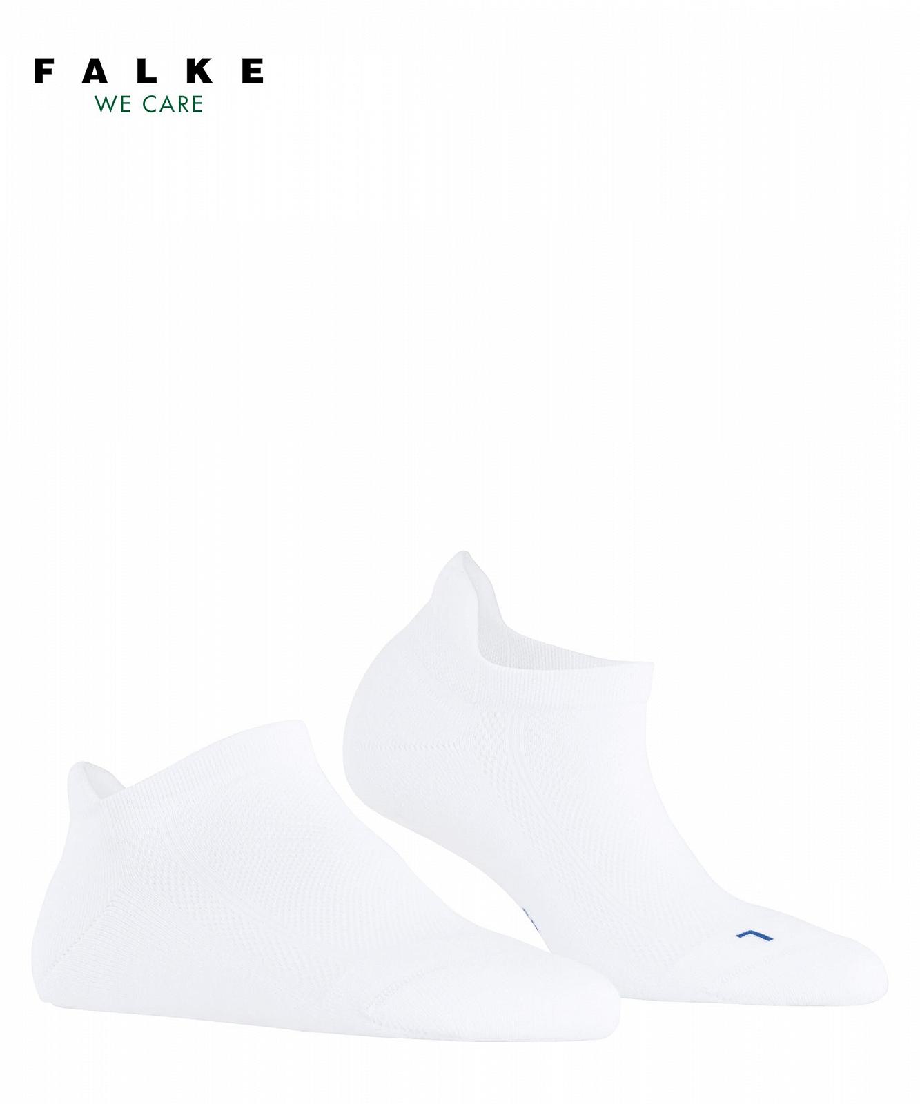 Носки FALKE Cool Kick для кроссовок, дышащие, быстросохнущие, легкая подкладка, плюшевая подошва, охлаждающий плоский шов на пальцах, спортивные, однотонные, 1 пара, фото №3