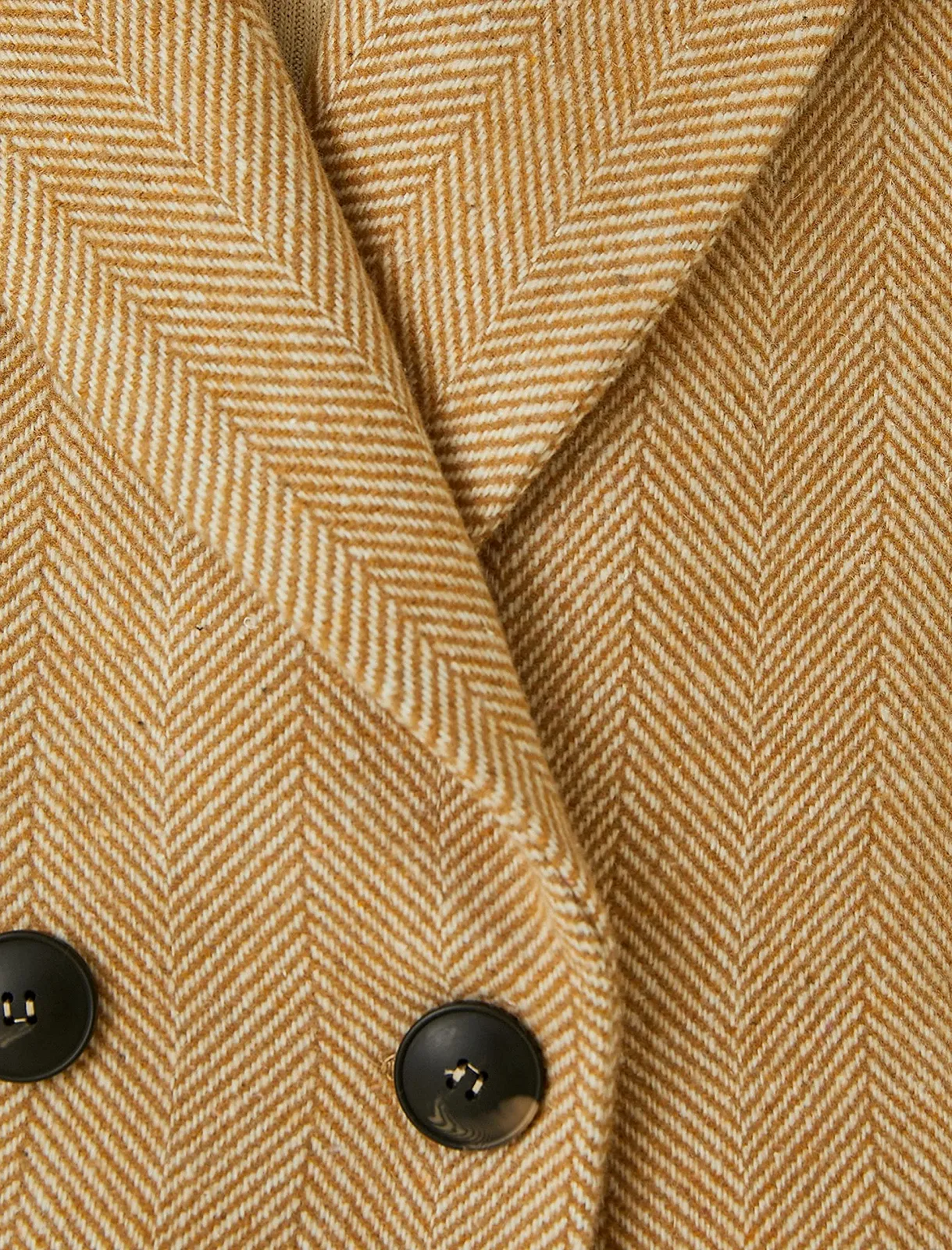 Пальто Koton Запашне на ґудзиках Жіноче, фото №5 Пальто Koton Запашне на ґудзиках Жіноче, фото №5