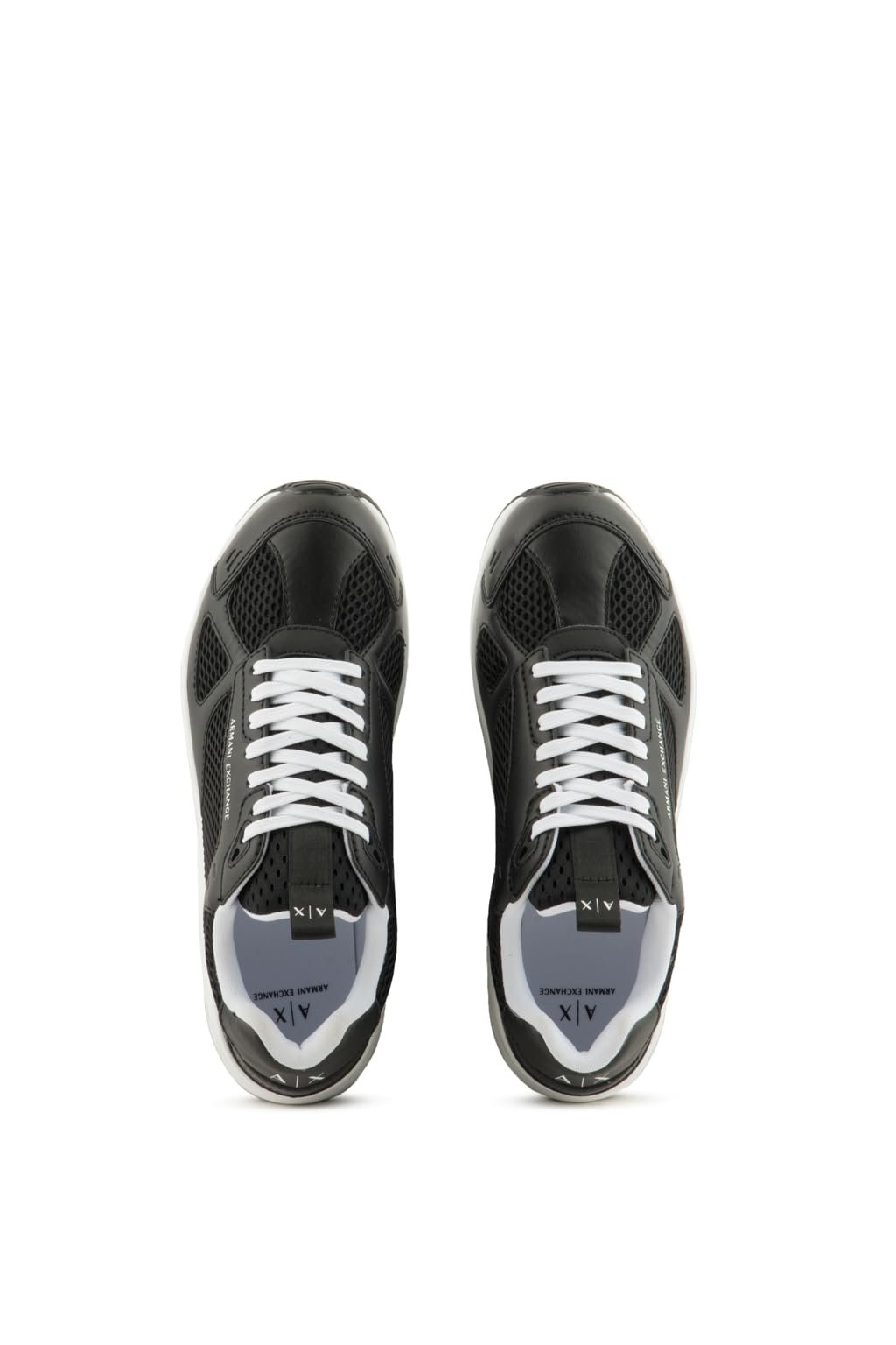 Кроссовки Armani Exchange Bronx PU Inserts White Laces, фото №5