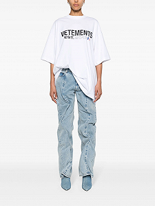 Футболка VETEMENTS Flag S synthetic.ua - Фото 1