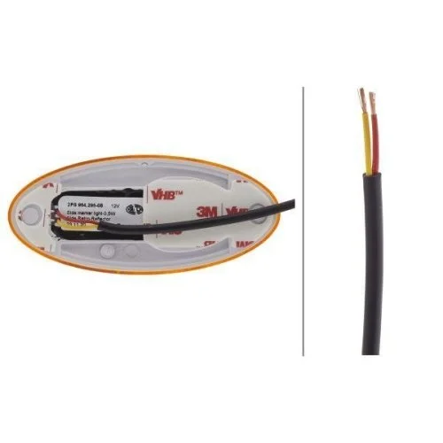 Боковой габаритный фонарь HELLA 2PS 964 295-081 для DAF левый правый, фото №2