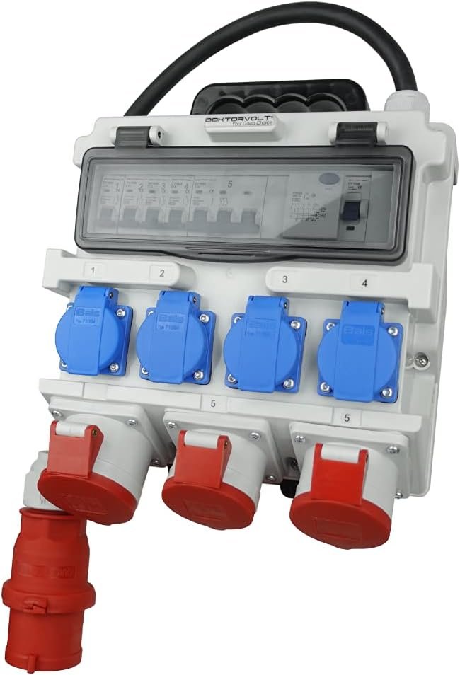 Силовий розподільник Doktorvolt ‎DV-7266-D Сірий, фото №1