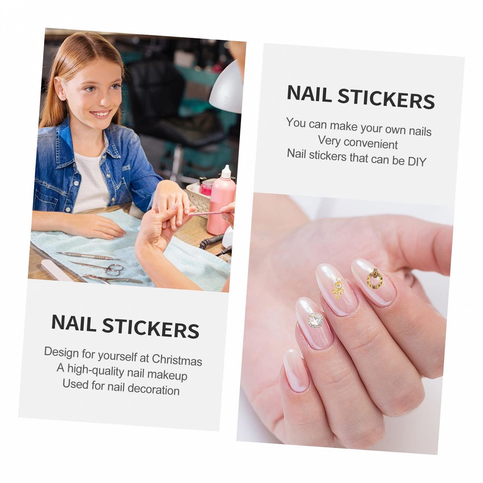 Набір стрази для нігтів 50 шт., фото №3