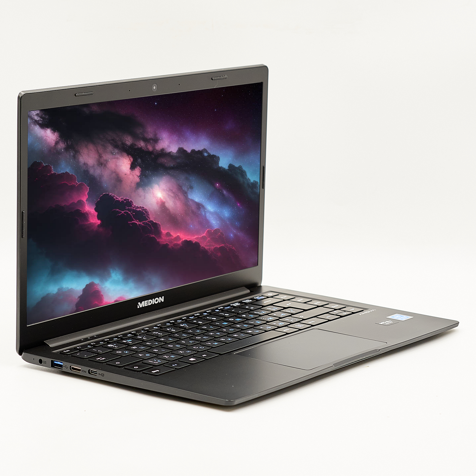 Ноутбук Medion Akoya E4251 14" Intel 4 ГБ RAM 512 ГБ SSD + 64 ГБ eMMC FullHD IPS Intel UHD Graphics Метал Win10, фото №2