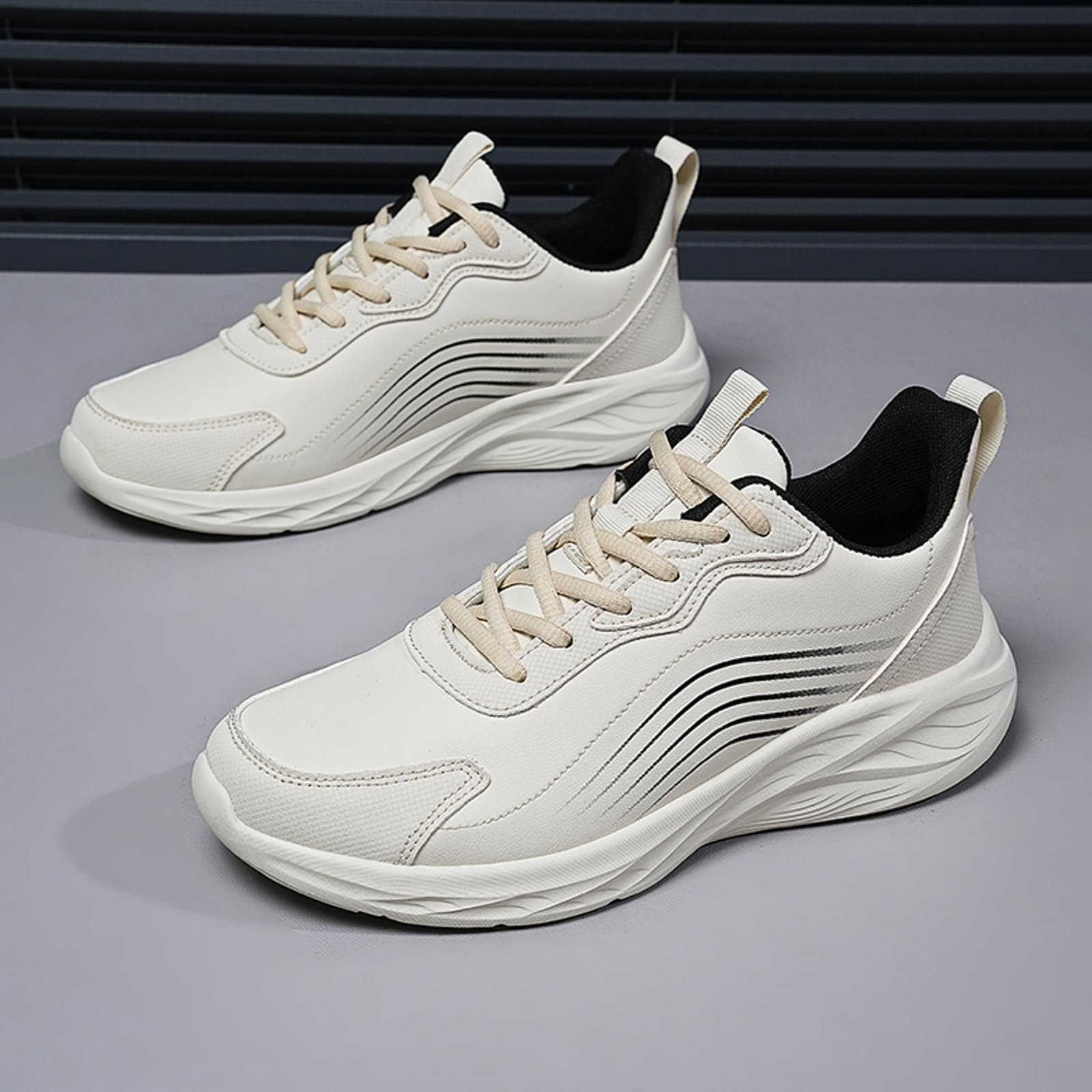 Кроссовки SRZYMJ Мужские Зимние Черные, фото №7