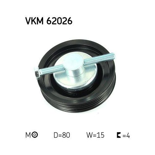 Натяжитель ремня, поликлиновой ремень SKF VKM 62026 для NISSAN, фото №2 Натяжитель ремня, поликлиновой ремень SKF VKM 62026 для NISSAN, фото №2
