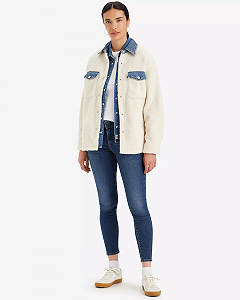 Жіночі джинси Levis - 711 Double Button Blue Wave Dark - Womens - 27 - Фото 1