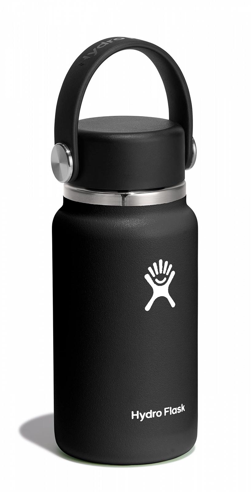 Міні-термопляшка Hydro Flask Micro Hydro 200 мл Герметична Нержавіюча сталь Black, фото №2 Міні-термопляшка Hydro Flask Micro Hydro 200 мл Герметична Нержавіюча сталь Black, фото №2