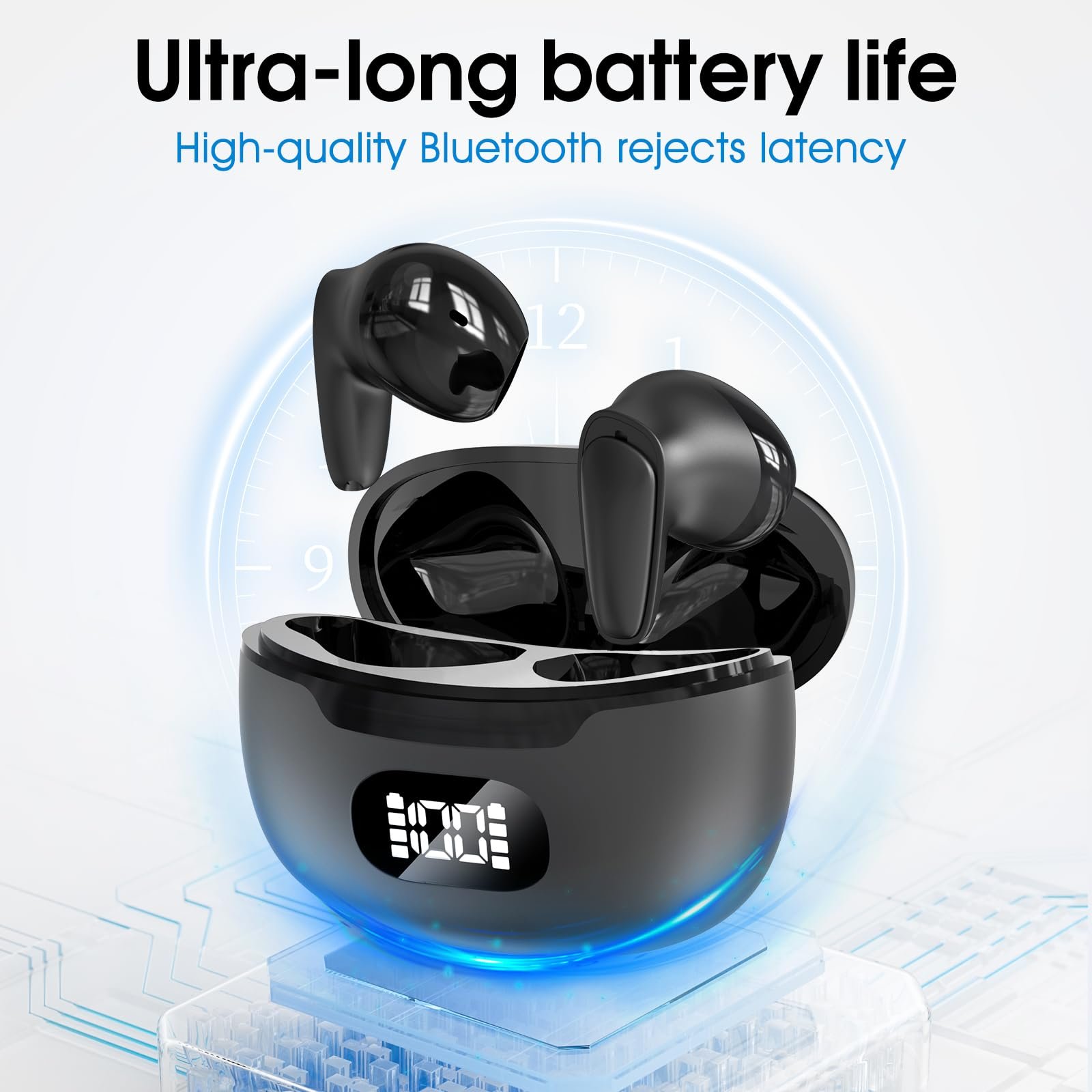 Наушники-переводчики Черный, фото №7