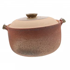 Кастрюля TIDTALEO Terracotta с ручкой глиняная - Фото 1