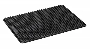Силіконовий килимок Lurch Flexi Form Pyramid Mat 41 x 29 см пірамідальний Чорний - Фото 1