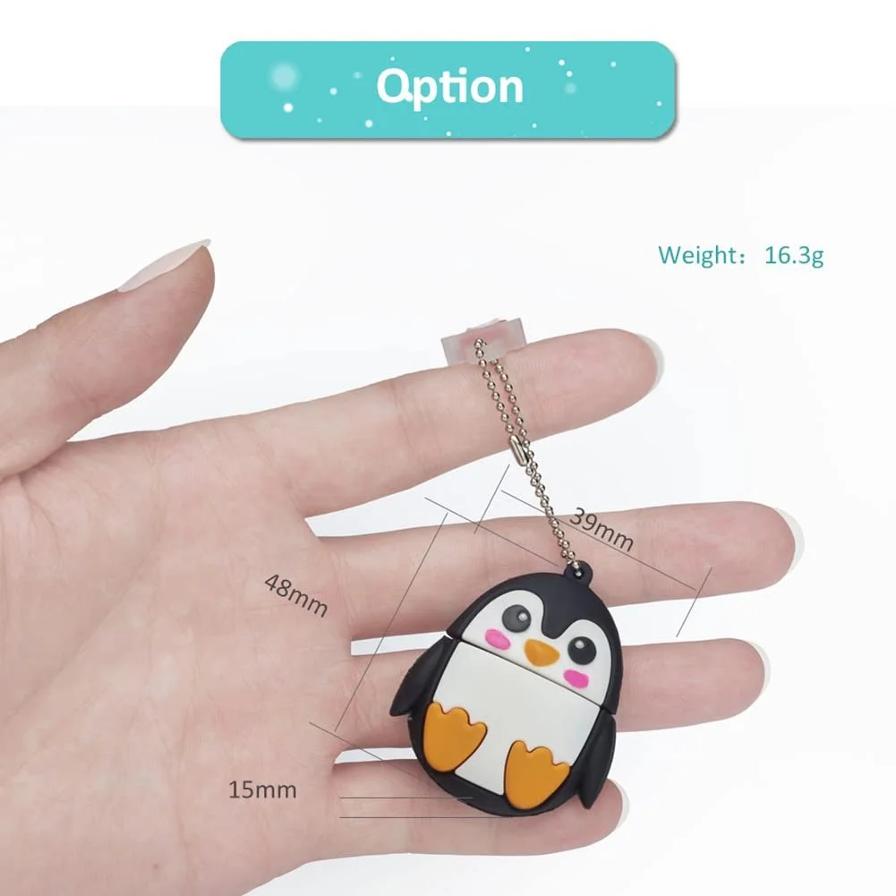 USB флеш-накопичувач BorlterClamp 32 GB Пінгвін, фото №3 USB флеш-накопичувач BorlterClamp 32 GB Пінгвін, фото №3