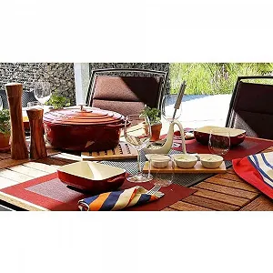 Форма для випікання Kela Kitchen Ceramic 32 мм x 19 мм Червона synthetic.ua - Фото 1