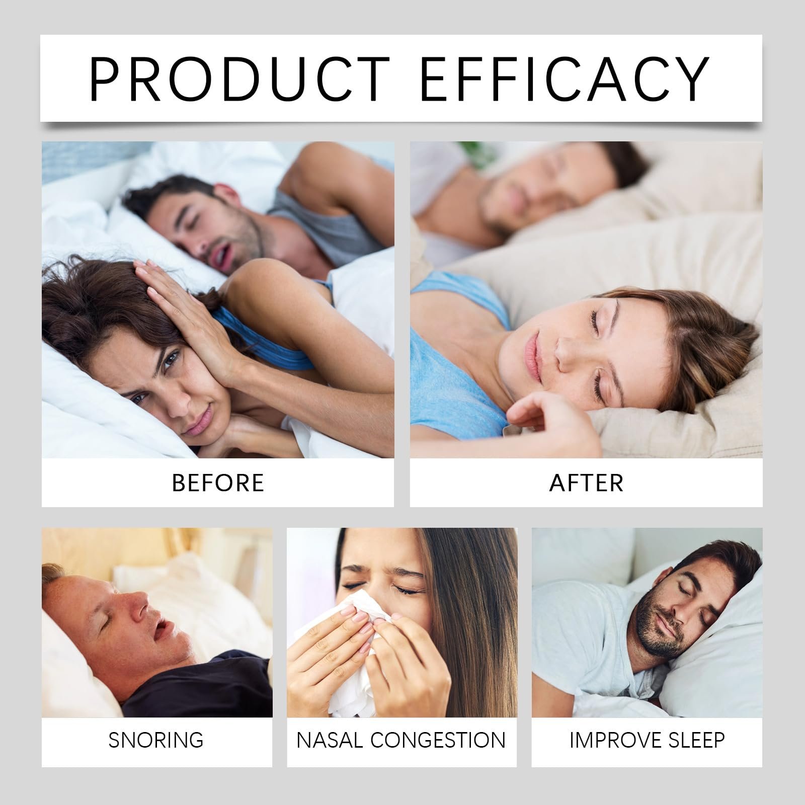 Полоски от храпа 60 шт., фото №7