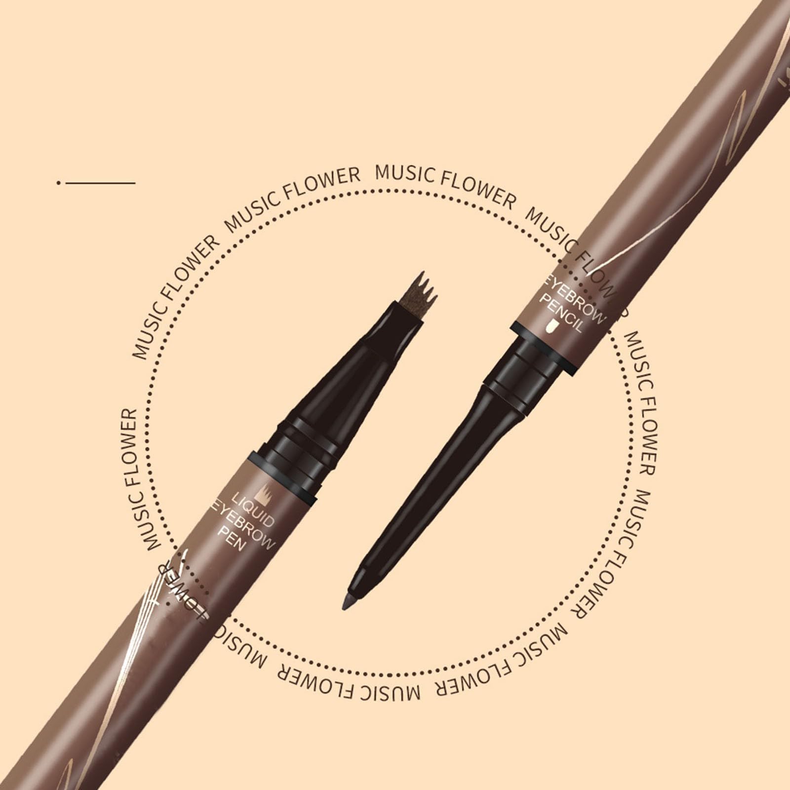Олівець для брів Härchenzeichnung Eyebrow Pencil 4 Gabelspitze C One Size, фото №3