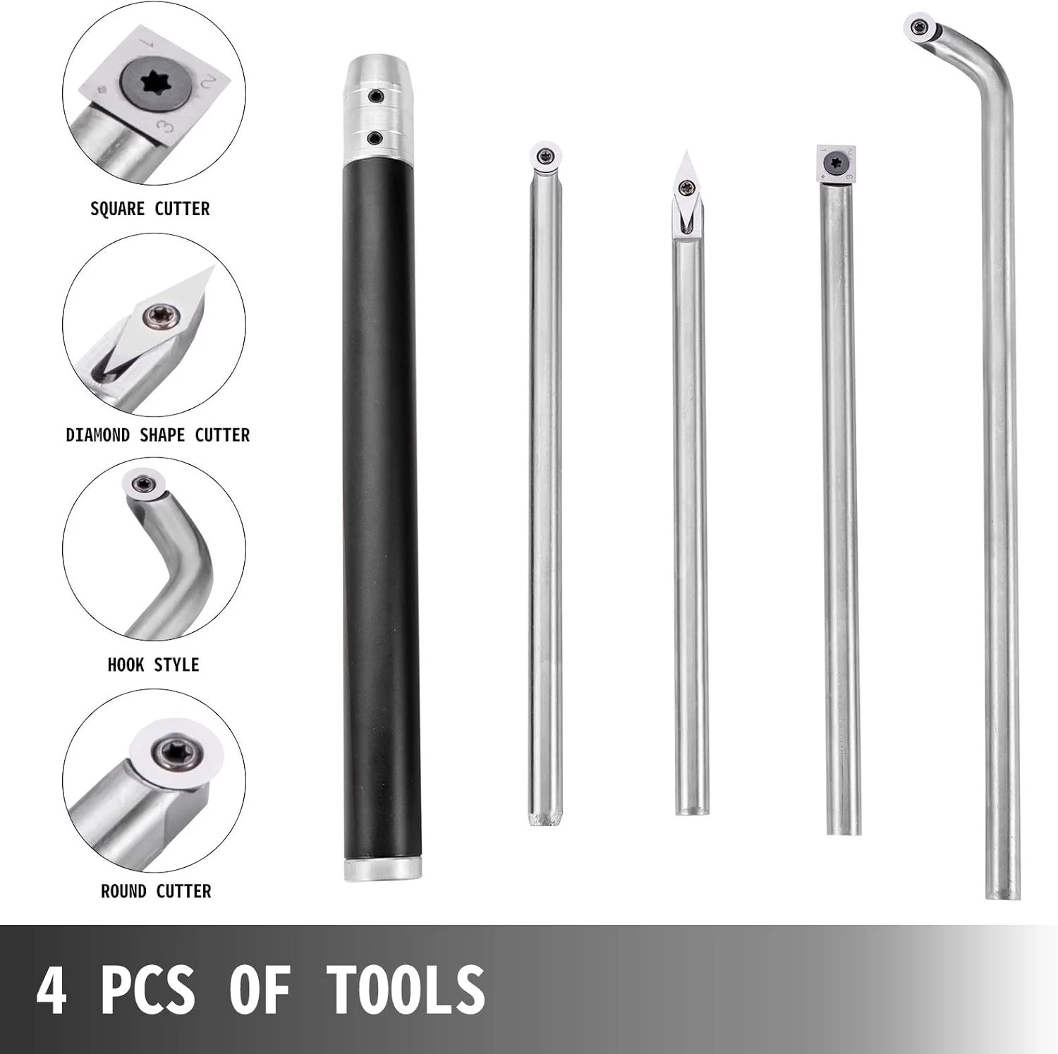 Набір токарних інструментів VEVOR, фото №3 Набір токарних інструментів VEVOR, фото №3