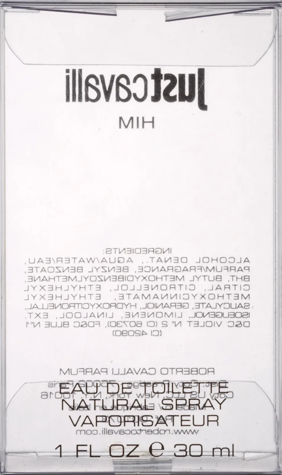 Туалетна вода Roberto Cavalli Just Him 30 мл, фото №2