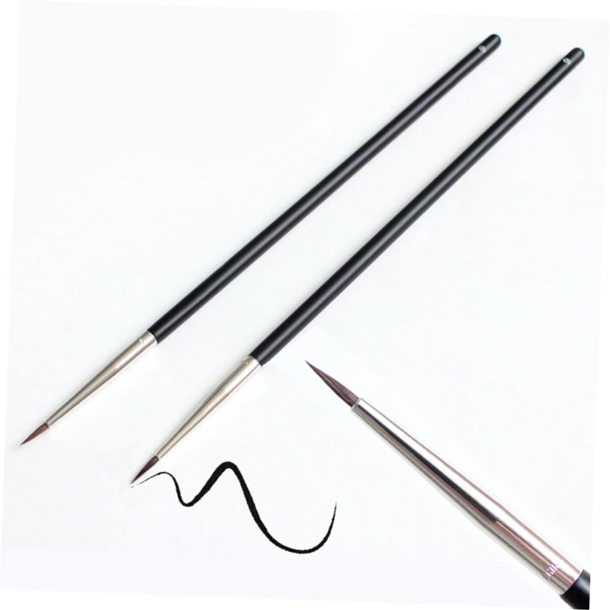 Пензлі minkissy 6 шт для макіяжу Тіні для повік, фото №4