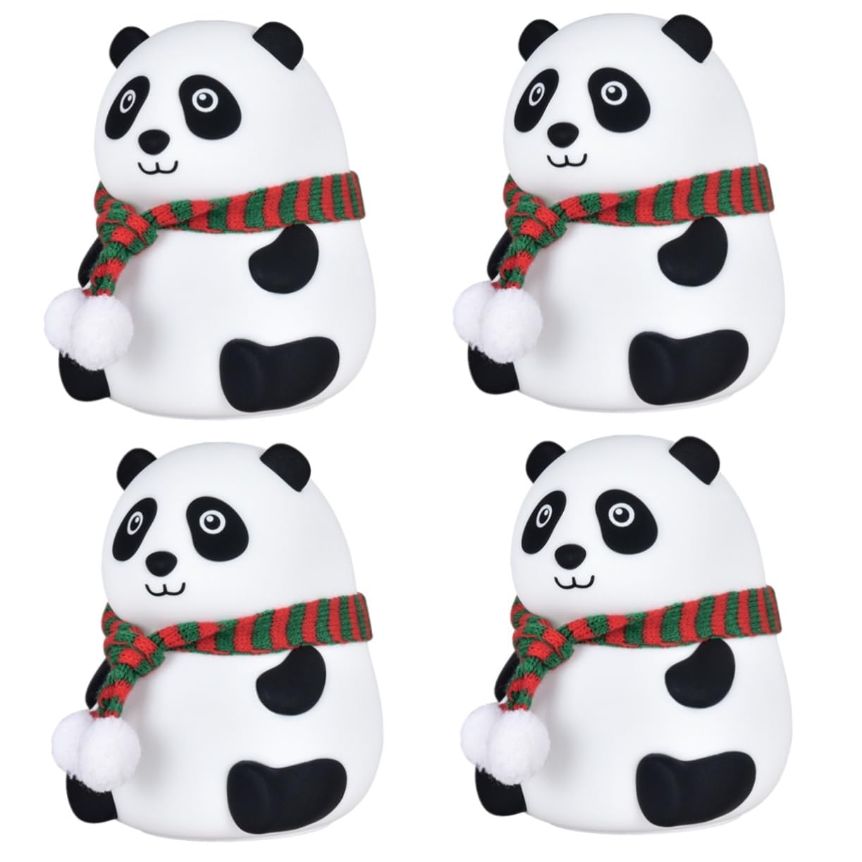 Світильник DOITOOL Panda 4 шт. Нічник Силікон LED Дитяча, фото №1 Світильник DOITOOL Panda 4 шт. Нічник Силікон LED Дитяча, фото №1