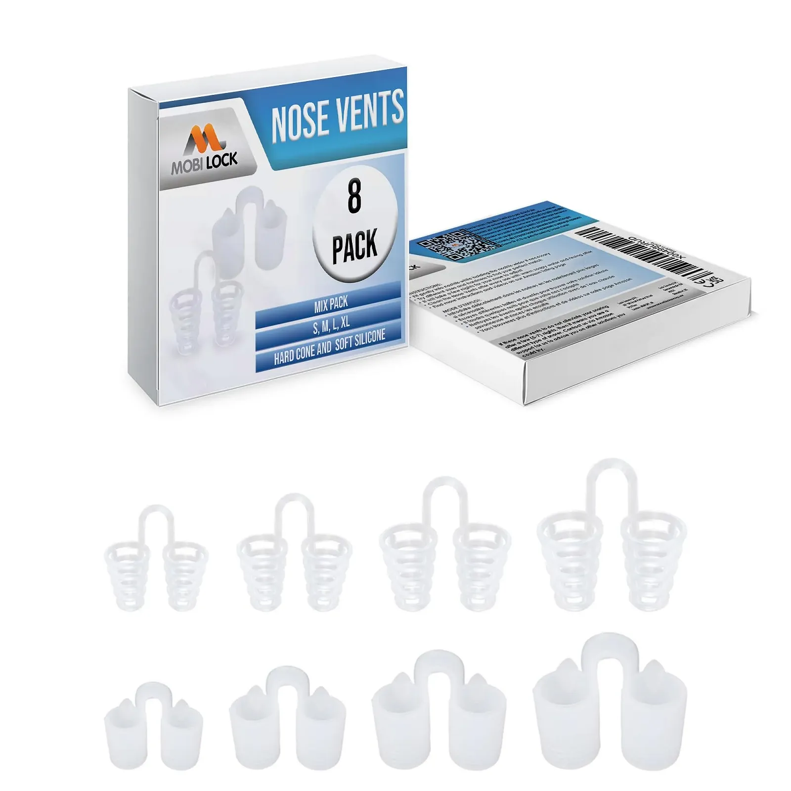 Расширитель для носа против храпа Mobi Lock Beauty, фото №1