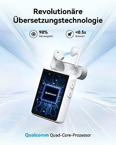 Наушники-переводчики Wooask A9S с Chatgpt synthetic.ua - Фото 1