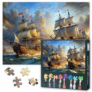 Пазл Ship in the Sea 1000 деталей 70 x 50 см - Фото 1