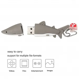 USB-накопичувач BORLTER CLAMP Shark Shape 32ГБ USB 2.0 ціна на synthetic.ua - Фото 1 USB-накопичувач BORLTER CLAMP Shark Shape 32ГБ USB 2.0 synthetic.ua - Фото 1