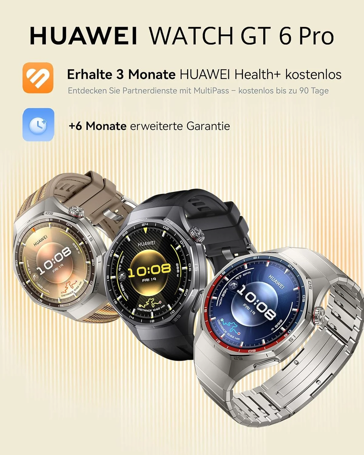 Смарт-часы Huawei Watch GT 6 Pro 46мм / NFC / GPS / Bluetooth 6.0 / Влагозащита 5 АТМ / До 21 дня работы / Быстрая зарядка / Прием звонка / HarmonyOS / Brown (Atum-B29W), фото №5