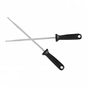 Мусат для заточування ножів 2 штуки алмазний багатофункціональний - Фото 1