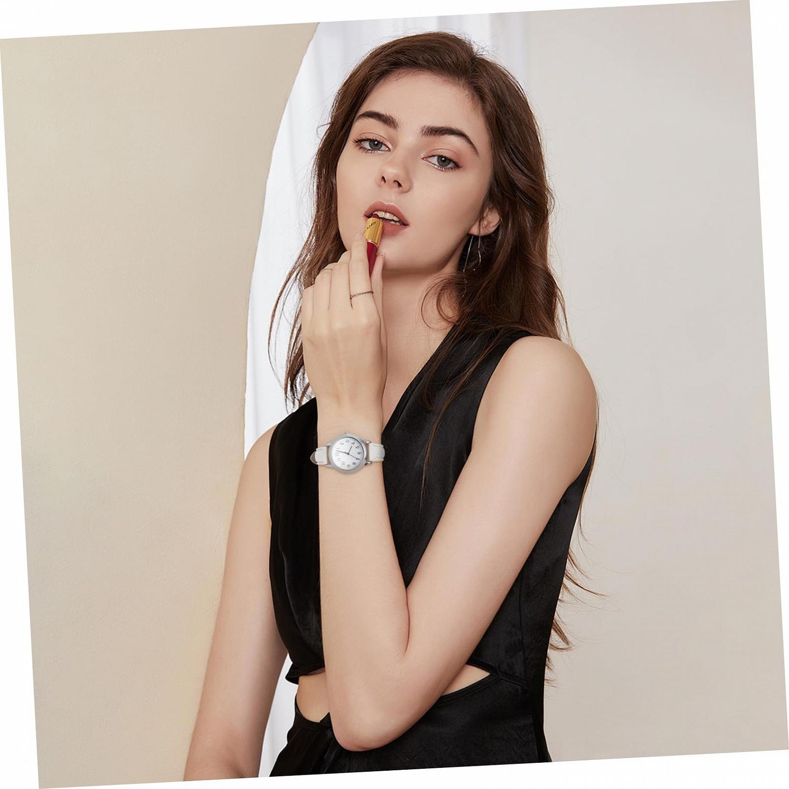 Женские наручные часы PartyKindom Ultra Flat White, фото №7