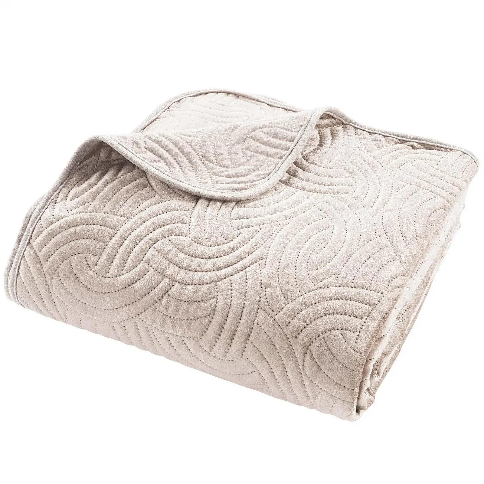 Покривало douceur d'intérieur 100% Поліестер Натуральний 220 x 240 см, фото №1