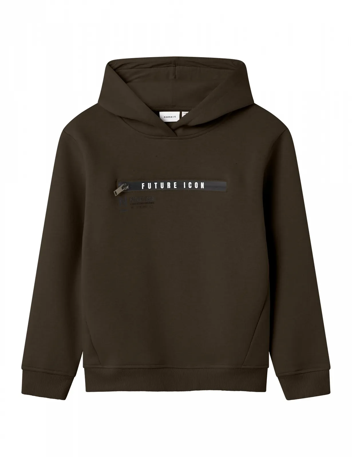 Толстовка NAME IT Nkmleonas LS Nreg Sweat Wh Bru, фото №1 Толстовка NAME IT Nkmleonas LS Nreg Sweat Wh Bru, фото №1