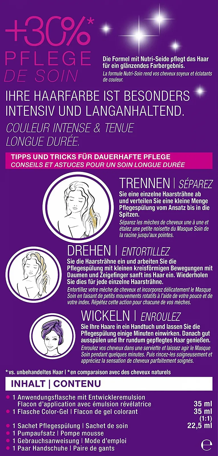 Стійка фарба-мус Schwarzkopf Perfect Mousse Темно-червоно-коричневий 388, Рівень 3, 3 x 93 мл, фото №8