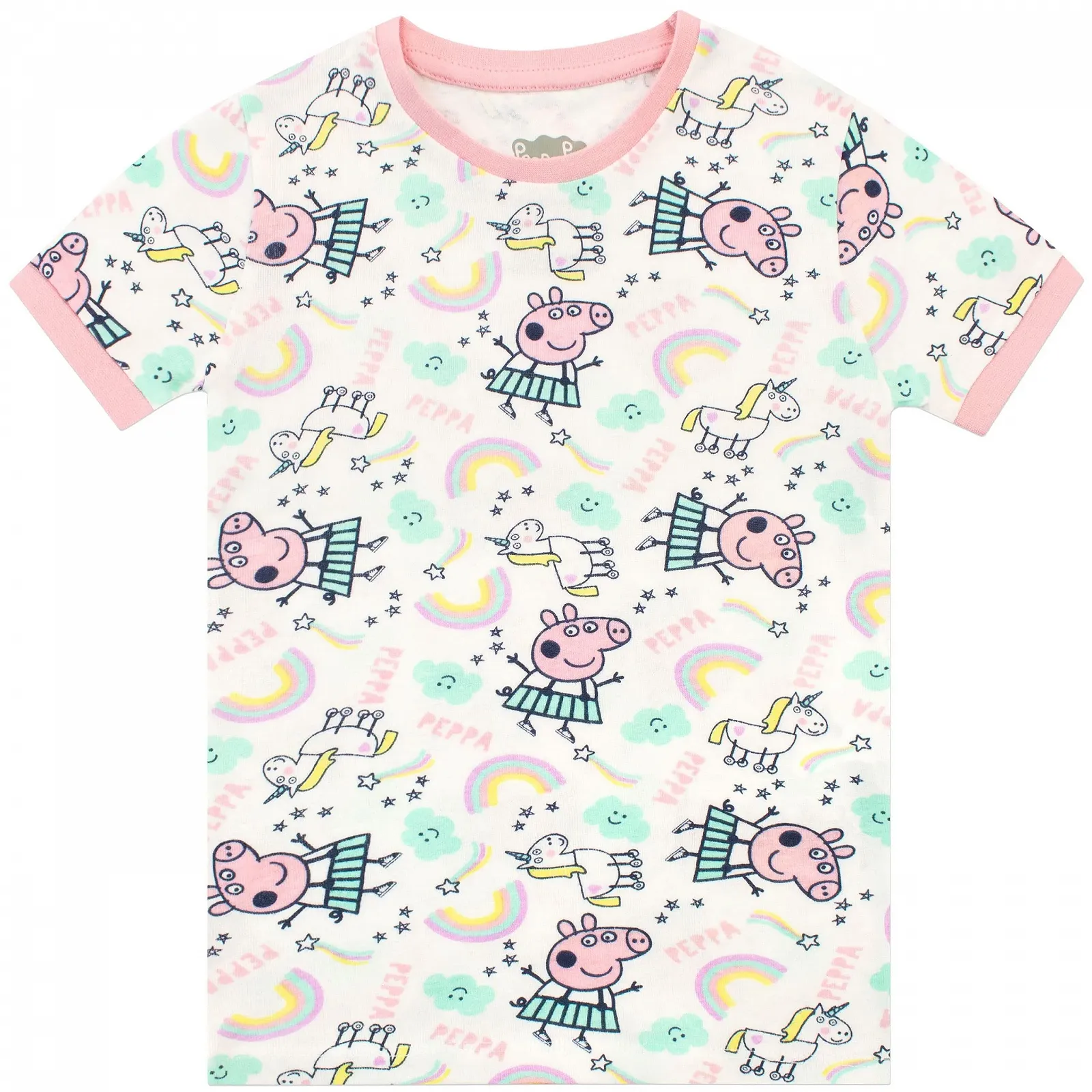 Пижама Peppa Pig для девочек, облегающий крой, фото №2 Пижама Peppa Pig для девочек, облегающий крой, фото №2