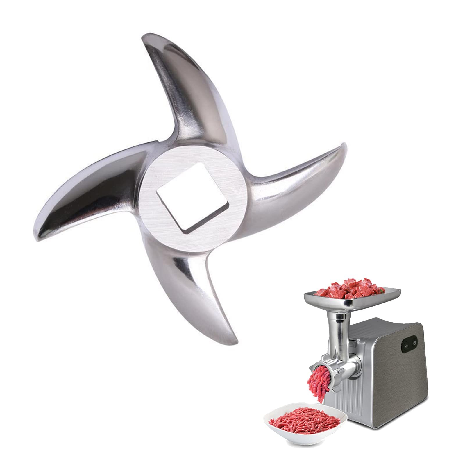 Ніж для м'ясорубки 12# Хрестоподібний Stainless Steel, фото №1