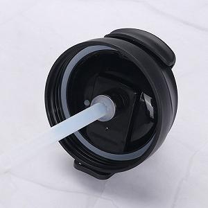 Металлическая термочашка с трубочкой Coffee 400 мл белая synthetic.ua - Фото 1