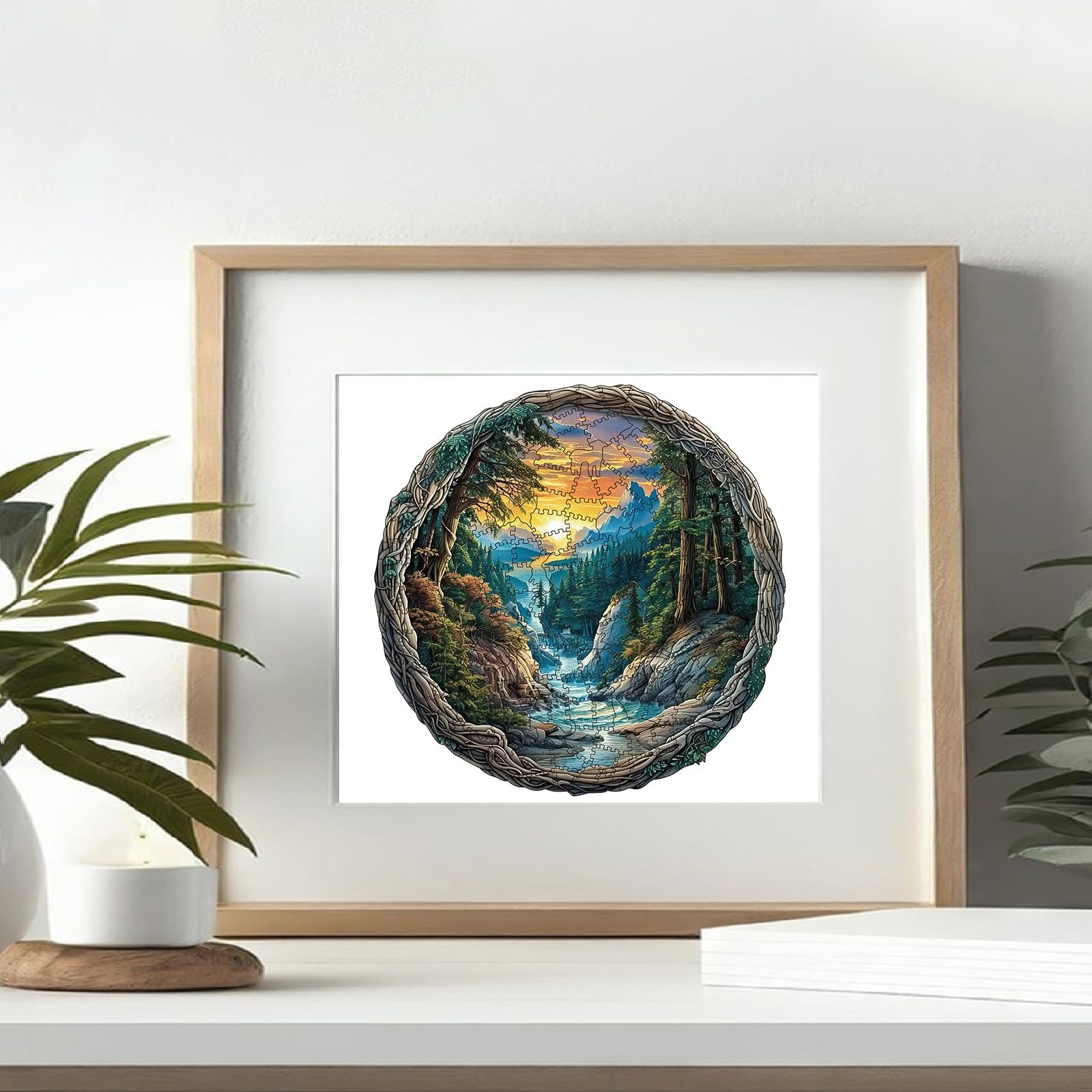 Деревянный пазл Landscape 200 элементов Уникальная форма животных, фото №6 Деревянный пазл Landscape 200 элементов Уникальная форма животных, фото №6