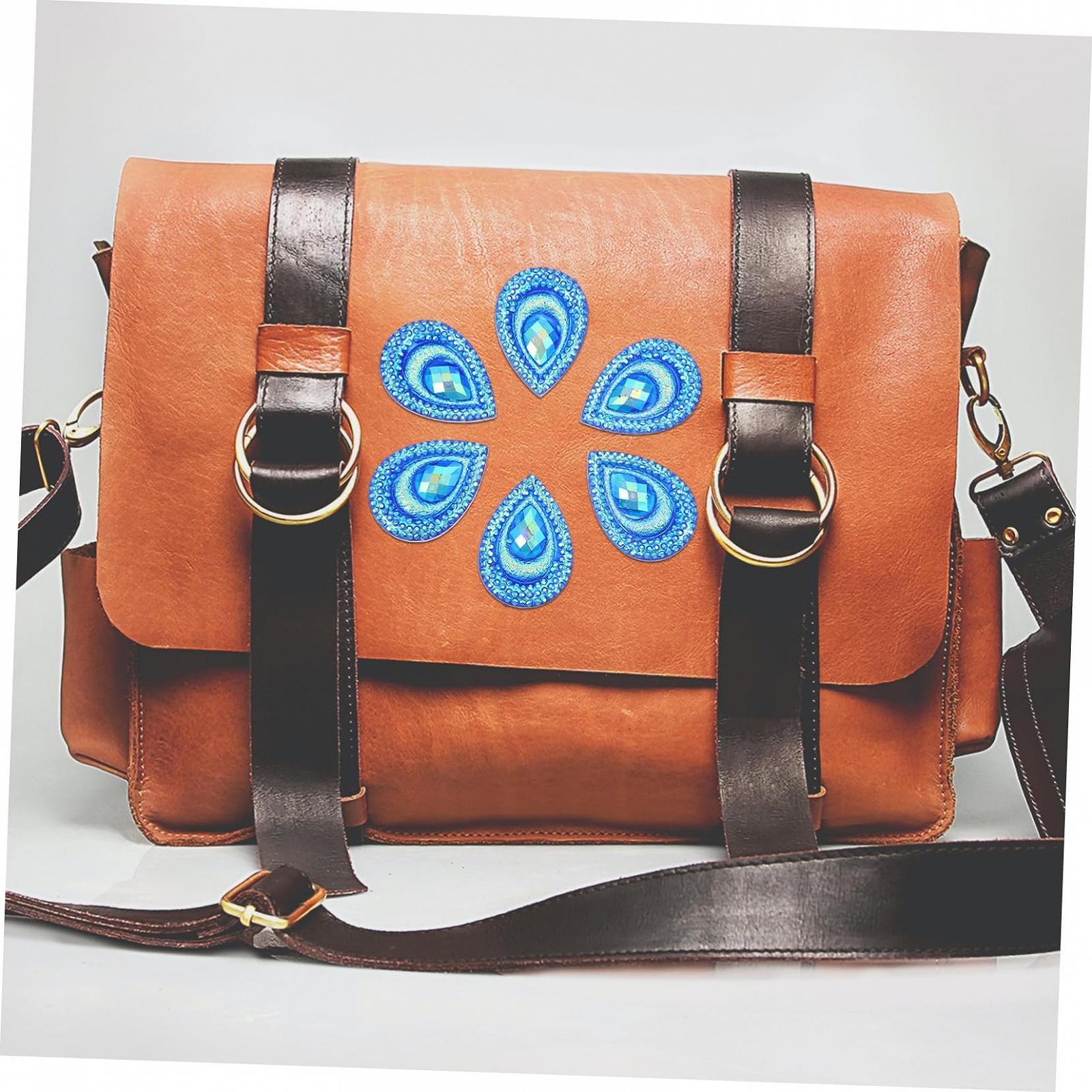 Стразы Формы Капли Воды NUOBESTY 3 шт., фото №5