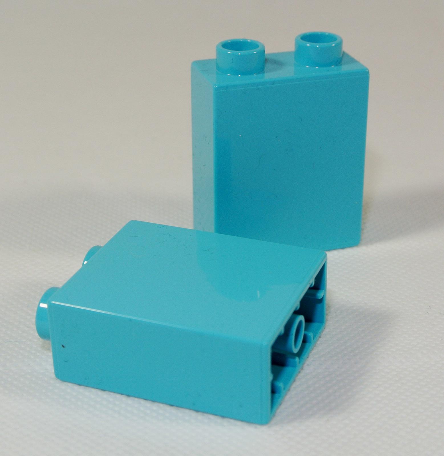 Набор Lego Duplo Basic Stone Blue Turquoise 2x1x1, фото №1 Набор Lego Duplo Basic Stone Blue Turquoise 2x1x1, фото №1