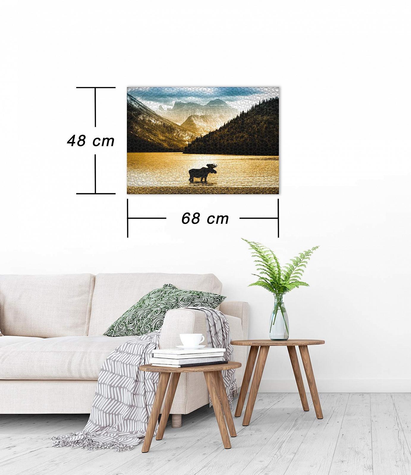 Пазл Ulmer Puzzleschmiede Classic Sunbathing at Midnight 1000 элементов, фото №3