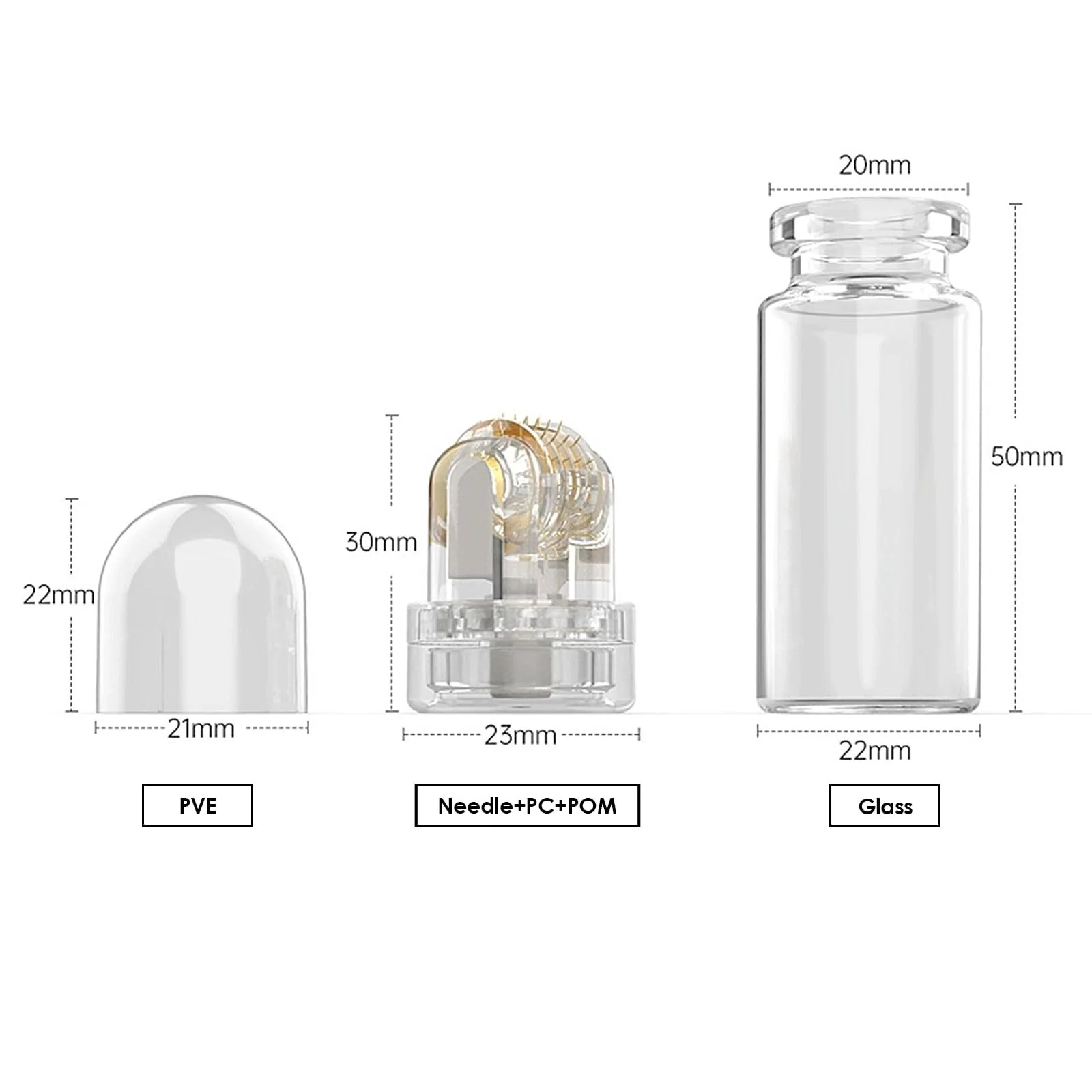 Дермаролер Hydra Needle 64 Pin, 0,5 мм, фото №2