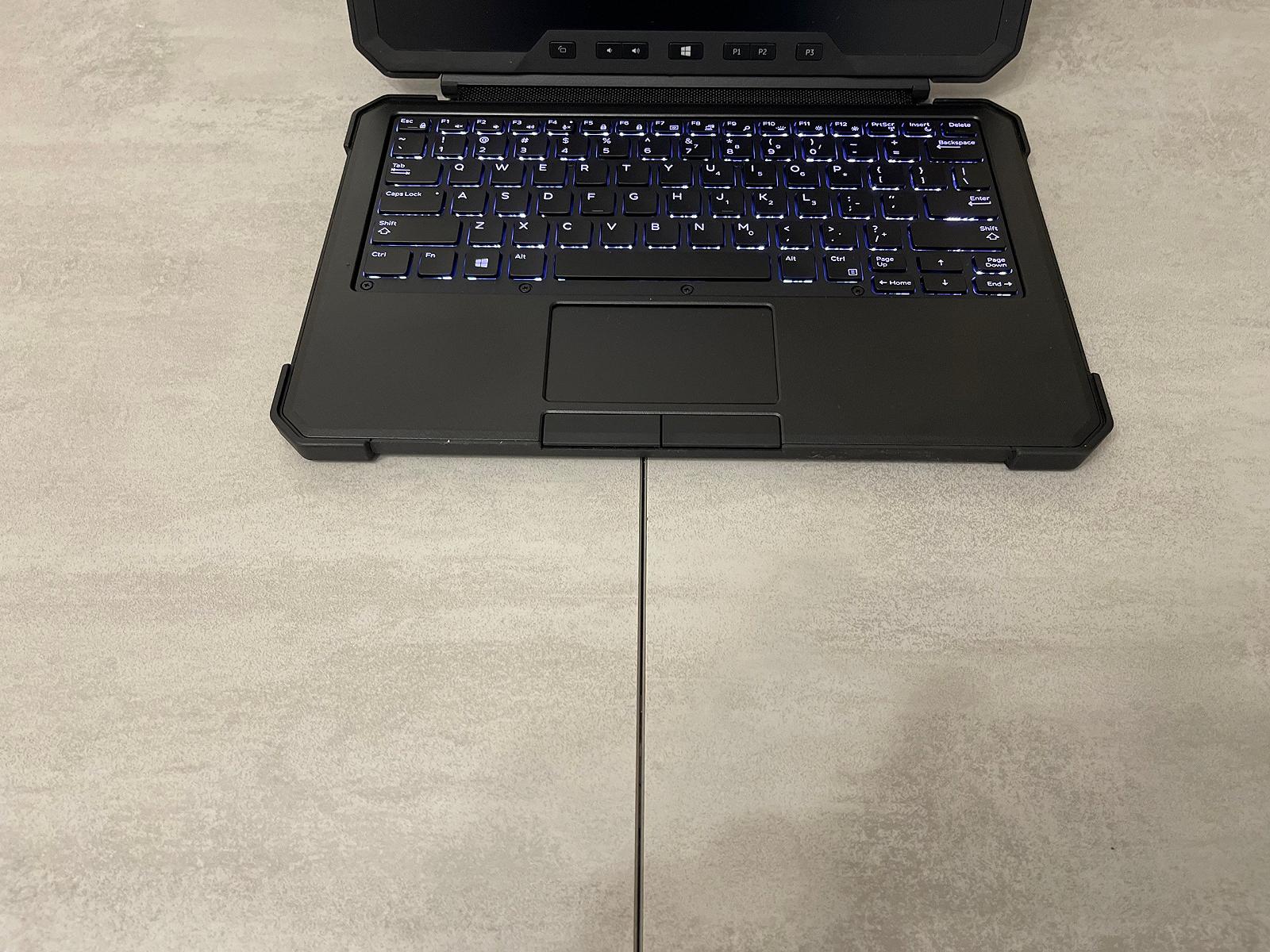 Захищений планшет Dell 7212 Rugged, 11.6" FHD, i7-7600U, 16GB, 256GB, клавіатура, стилус, фото №6