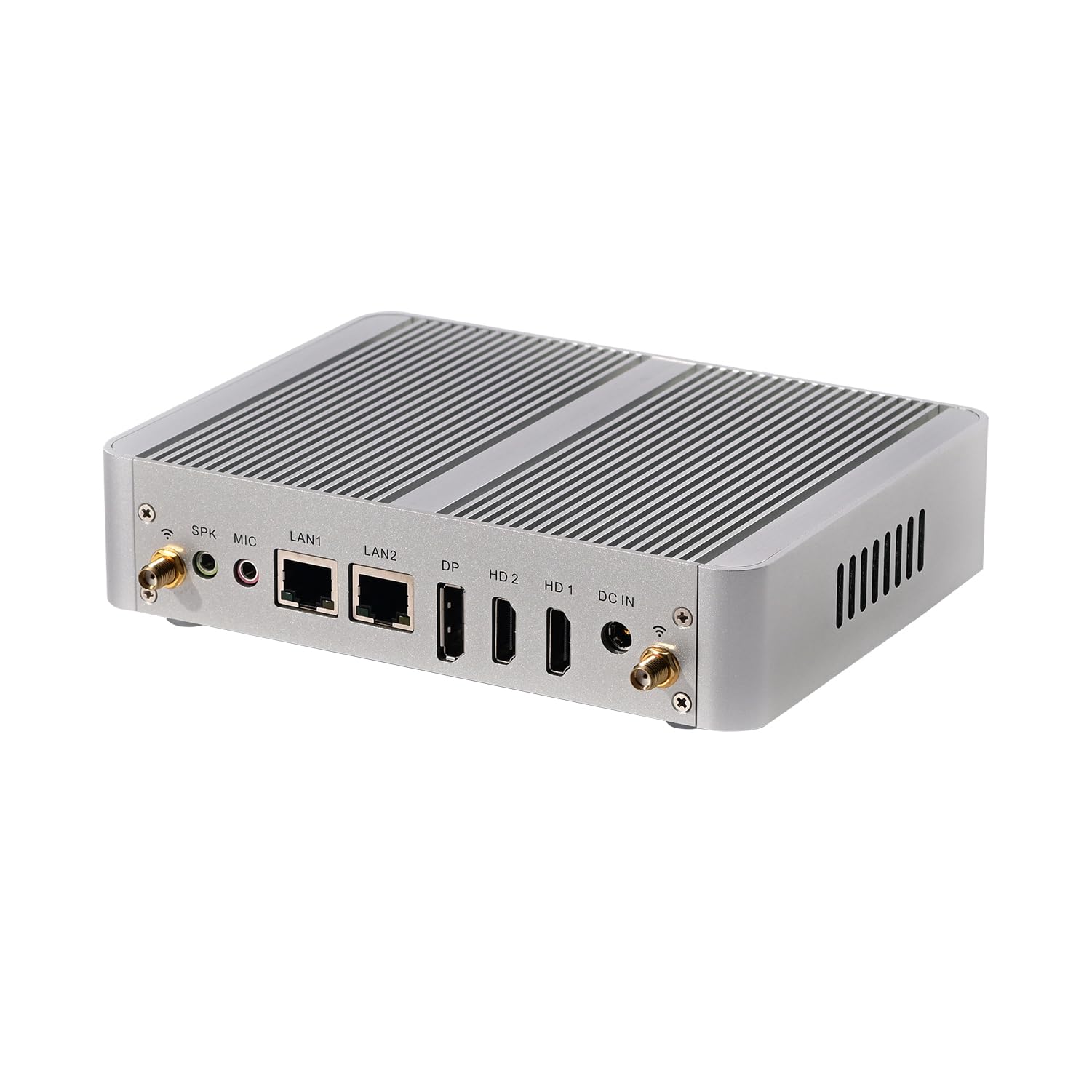 ПК Mini HUNSN Fanless BM34 Intel N100 Windows 11 Pro або Linux Ubuntu 16G RAM 1TB SSD, фото №1
