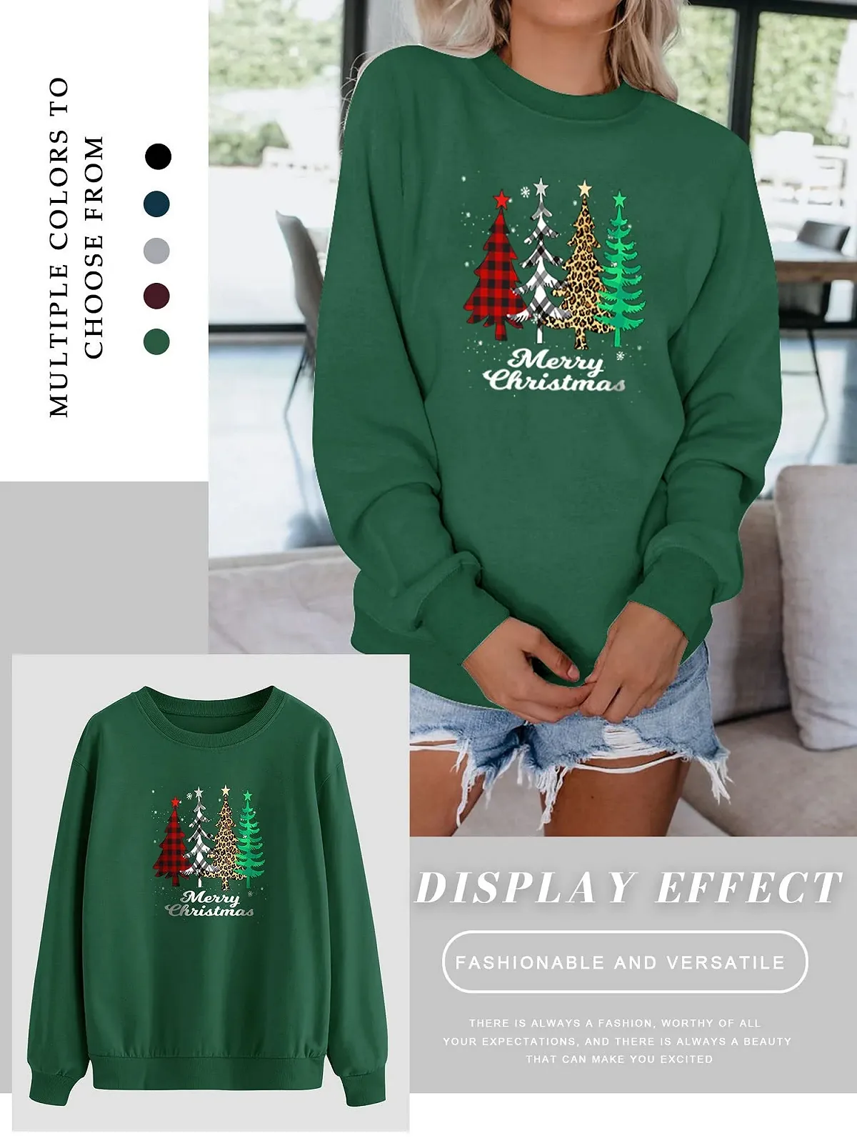 Жіночий світшот Dresswel Кульбаба з довгими рукавами, принт кульбаби, фото №4