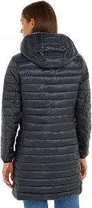 Пуховик Tommy Hilfiger Global Stripe Winter Жіночий synthetic.ua - Фото 1