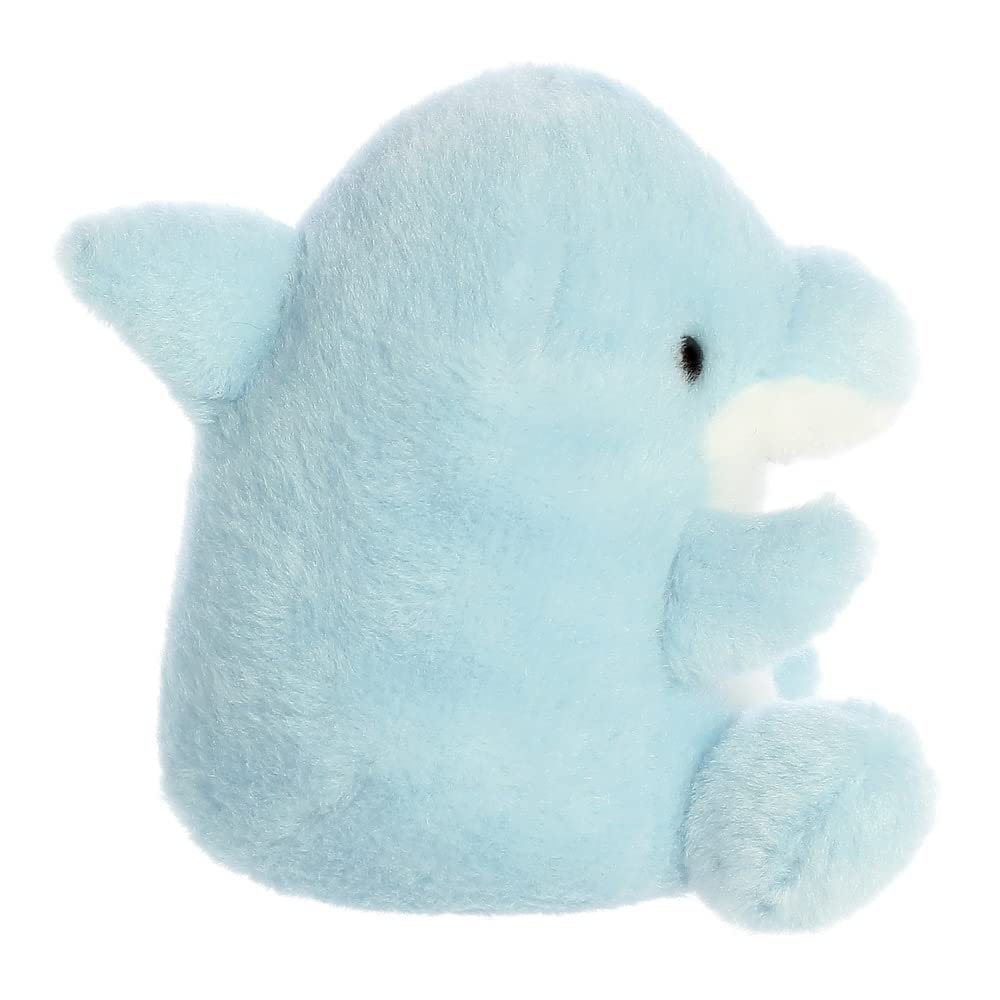 Мягкая игрушка Aurora Palm Pals Clicks Dolphin 33684 Синий 13 см, фото №3 Мягкая игрушка Aurora Palm Pals Clicks Dolphin 33684 Синий 13 см, фото №3